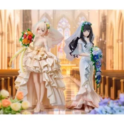 New Estatua PVC 1/7 Takina Inoue Wedding Dress Ver. 25 cm - Lycoris Recoil Figuras