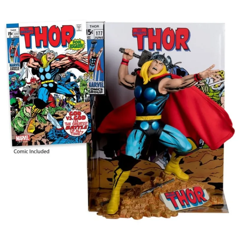 McFarlane Toys Superhéroes Marvel|Coleccionismo Marvel^Estatua PVC 1/6 Thor Marvel Collection 26 cm