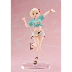 Taito Prize Figuras^Estatua PVC Coreful Chisato Nishikigi Hawaiian Ver. 18 cm
