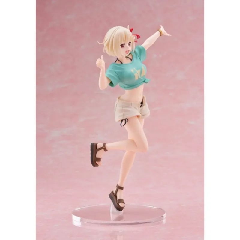 Taito Prize Figuras^Estatua PVC Coreful Chisato Nishikigi Hawaiian Ver. 18 cm