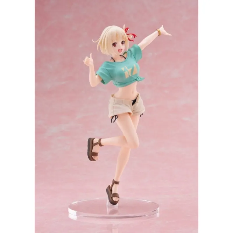 Taito Prize Figuras^Estatua PVC Coreful Chisato Nishikigi Hawaiian Ver. 18 cm