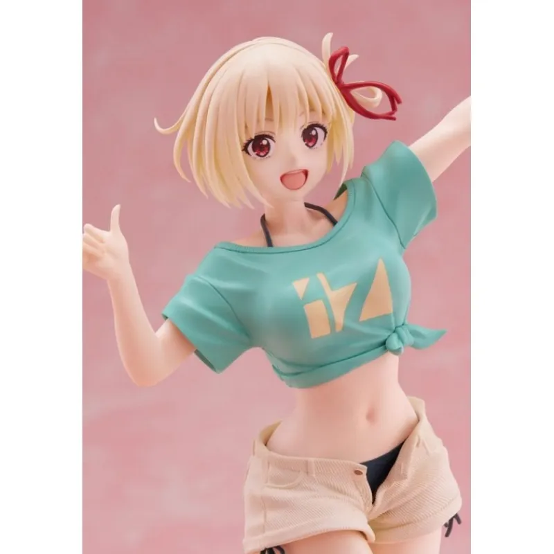 Taito Prize Figuras^Estatua PVC Coreful Chisato Nishikigi Hawaiian Ver. 18 cm