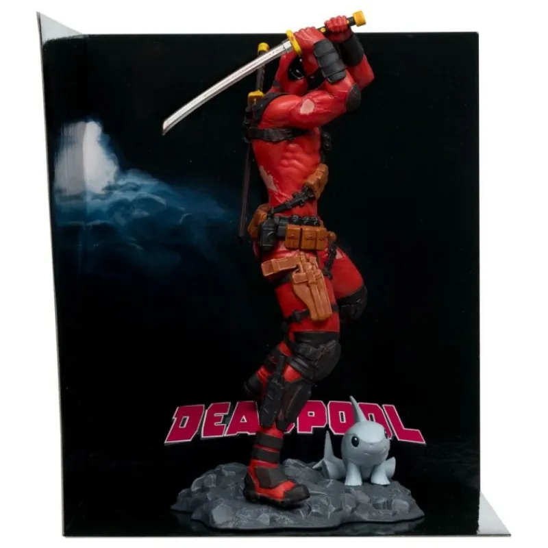 McFarlane Toys Superhéroes Marvel|Coleccionismo Marvel^Estatua PVC Deadpool 18 cm Marvel