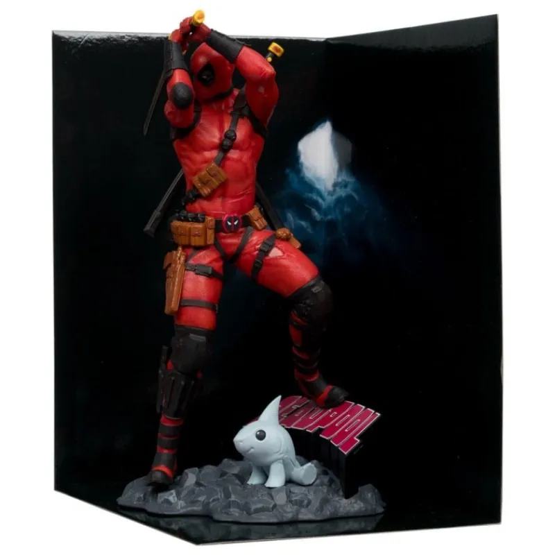 McFarlane Toys Superhéroes Marvel|Coleccionismo Marvel^Estatua PVC Deadpool 18 cm Marvel