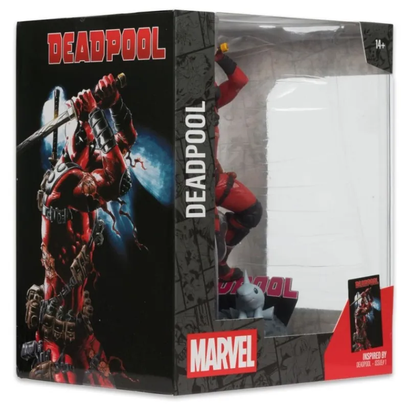 McFarlane Toys Superhéroes Marvel|Coleccionismo Marvel^Estatua PVC Deadpool 18 cm Marvel