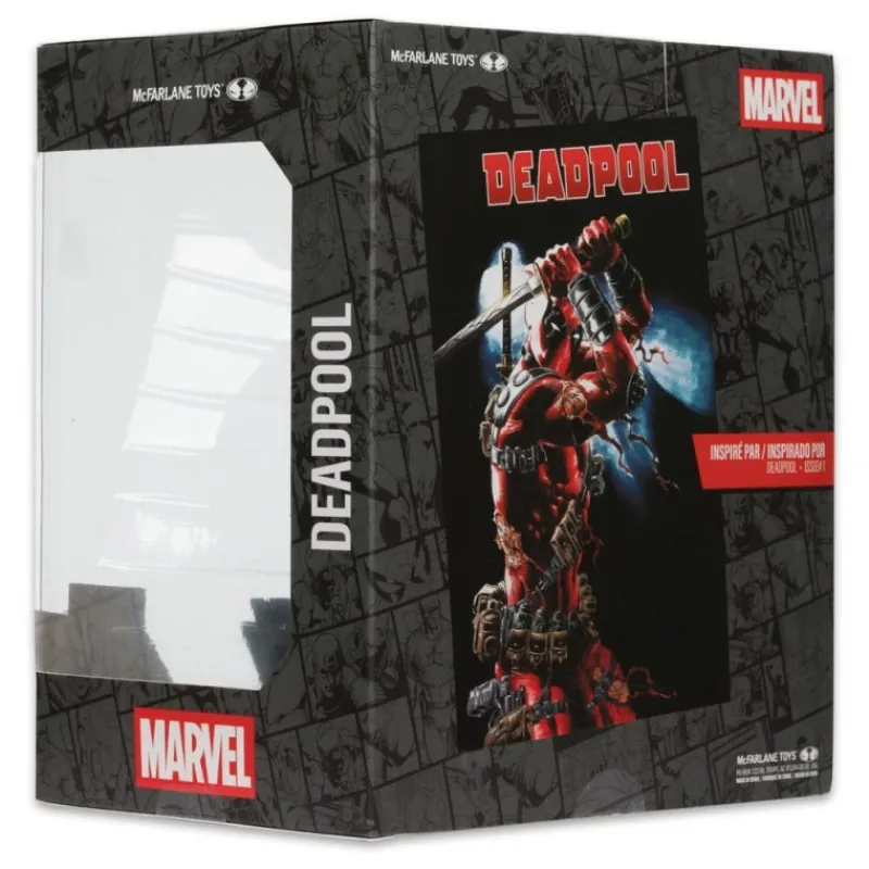 McFarlane Toys Superhéroes Marvel|Coleccionismo Marvel^Estatua PVC Deadpool 18 cm Marvel