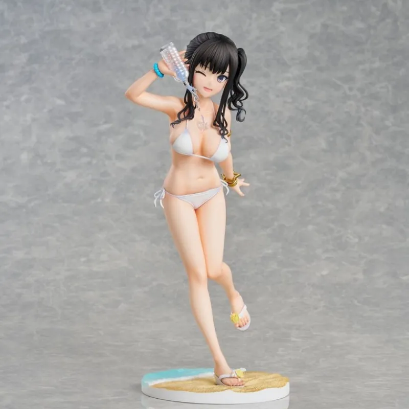 Union Creative Figuras^Estatua PVC Kaede Miyuki Sasaki Summer Cloud White Bikini 25 cm