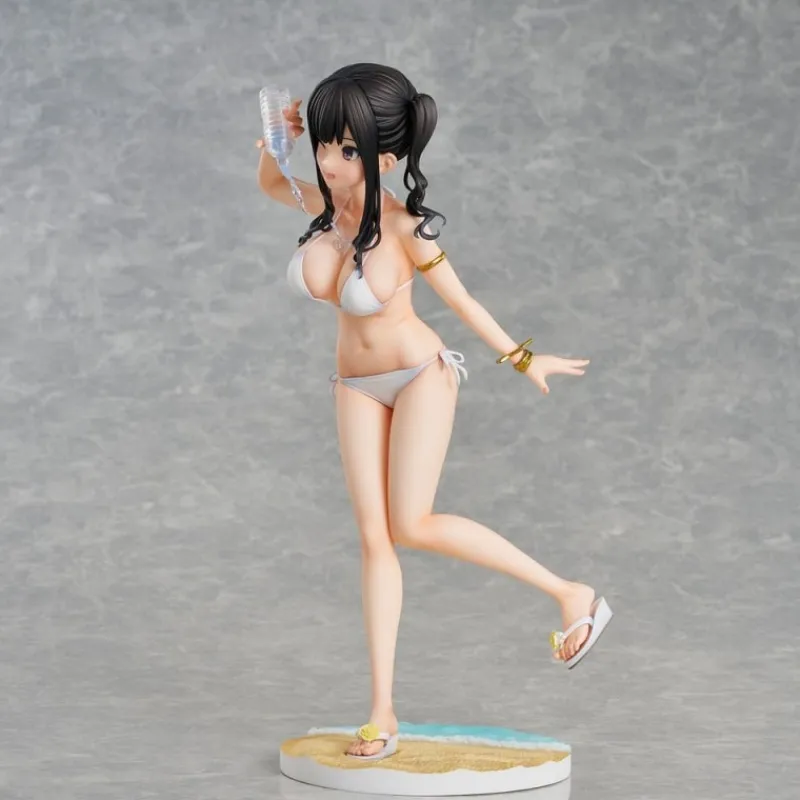 Union Creative Figuras^Estatua PVC Kaede Miyuki Sasaki Summer Cloud White Bikini 25 cm