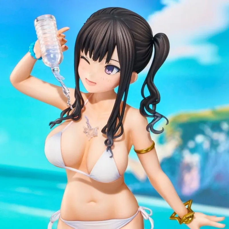 Union Creative Figuras^Estatua PVC Kaede Miyuki Sasaki Summer Cloud White Bikini 25 cm