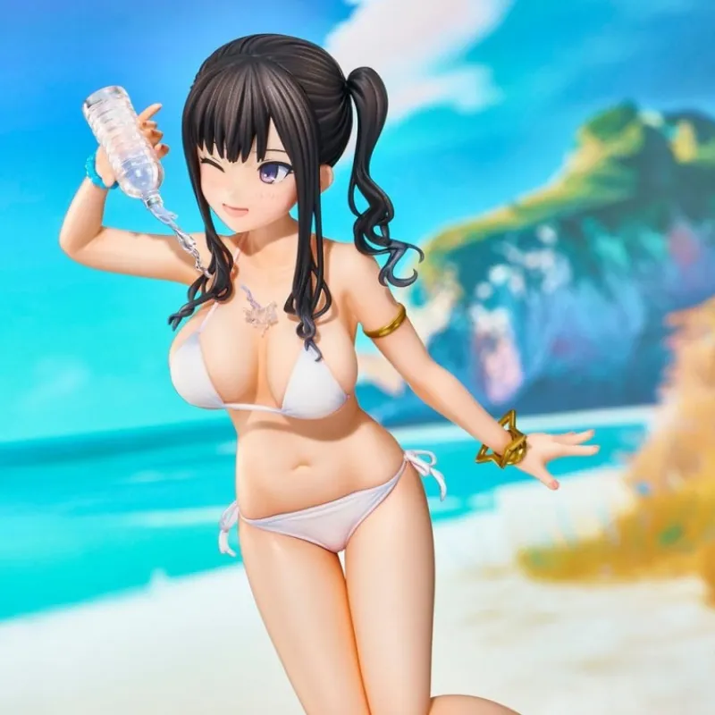Union Creative Figuras^Estatua PVC Kaede Miyuki Sasaki Summer Cloud White Bikini 25 cm