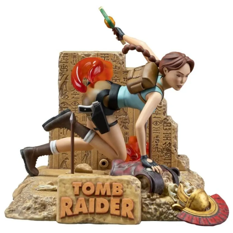 Best Estatua PVC Lara Croft Tomb Raider 1996 Classic Era 17 cm Descuentos Gaming