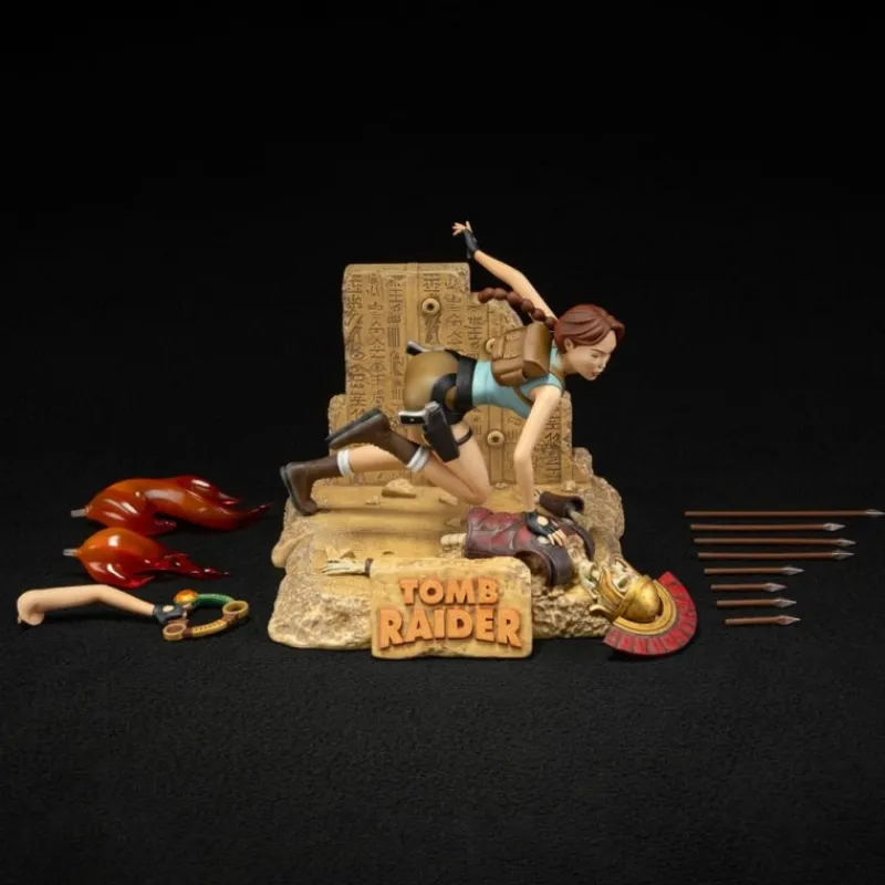 Best Estatua PVC Lara Croft Tomb Raider 1996 Classic Era 17 cm Descuentos Gaming