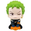 Megahouse Figuras One Piece|Katanas One Piece^Estatua PVC Look Up Roronoa Zoro Future Island Egghead 11 cm