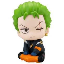 Megahouse Figuras One Piece|Katanas One Piece^Estatua PVC Look Up Roronoa Zoro Future Island Egghead 11 cm