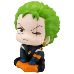Megahouse Figuras One Piece|Katanas One Piece^Estatua PVC Look Up Roronoa Zoro Future Island Egghead 11 cm