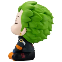 Megahouse Figuras One Piece|Katanas One Piece^Estatua PVC Look Up Roronoa Zoro Future Island Egghead 11 cm