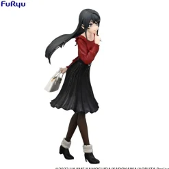 New Estatua PVC Mai Sakurajima Winter Outfit Ver. 21 cm - Rascal Does Not Dream of Bunny Girl Senpai Figuras