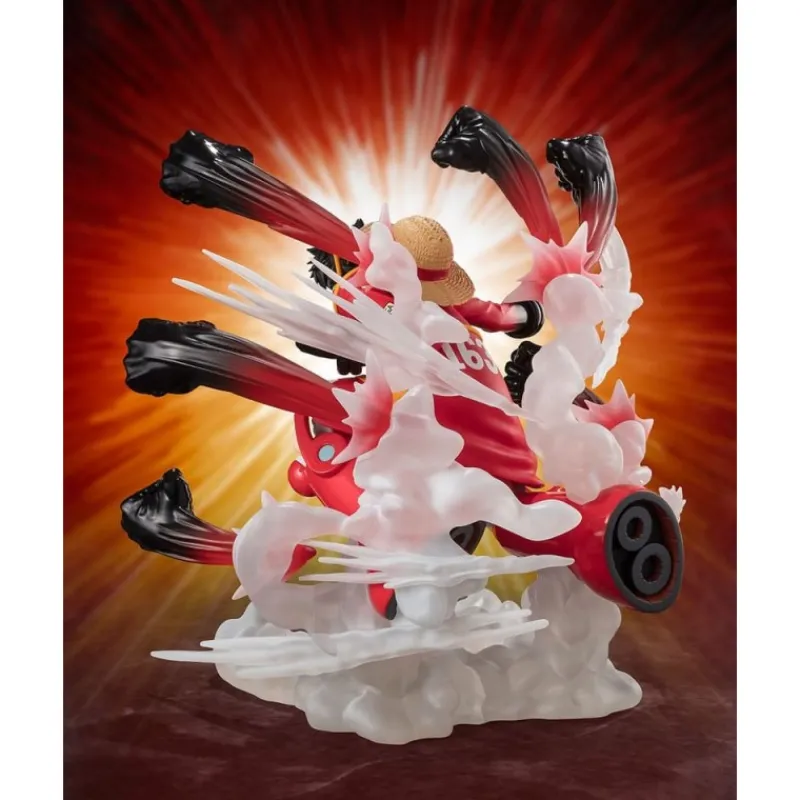 Estatua PVC Monkey D. Luffy - Gum Gum Hawk Gatling - One Piece Figuarts ZERO Cosas De Luffy One Piece|Figuras One Piece