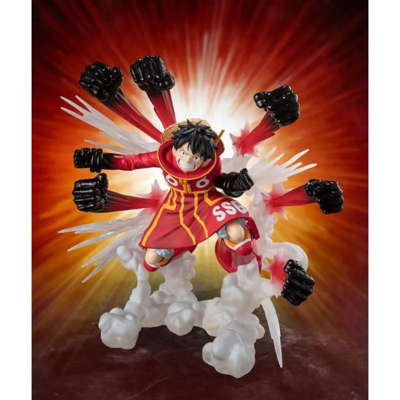 Estatua PVC Monkey D. Luffy - Gum Gum Hawk Gatling - One Piece Figuarts ZERO Cosas De Luffy One Piece|Figuras One Piece