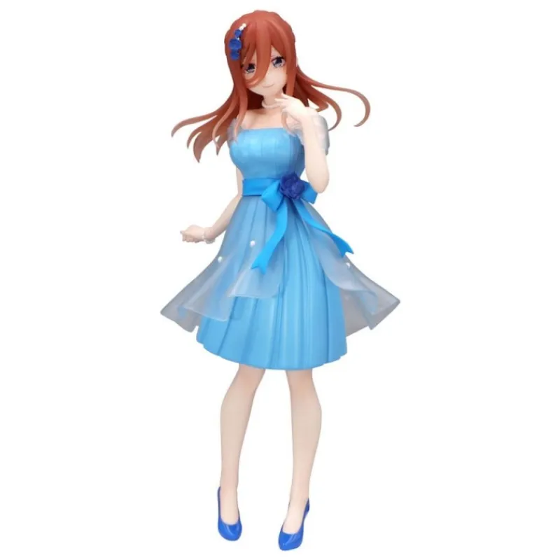 Hot Estatua PVC Nakano Miku Pastel Dress Ver. 21 cm - Quintessential Quintuplets Figuras