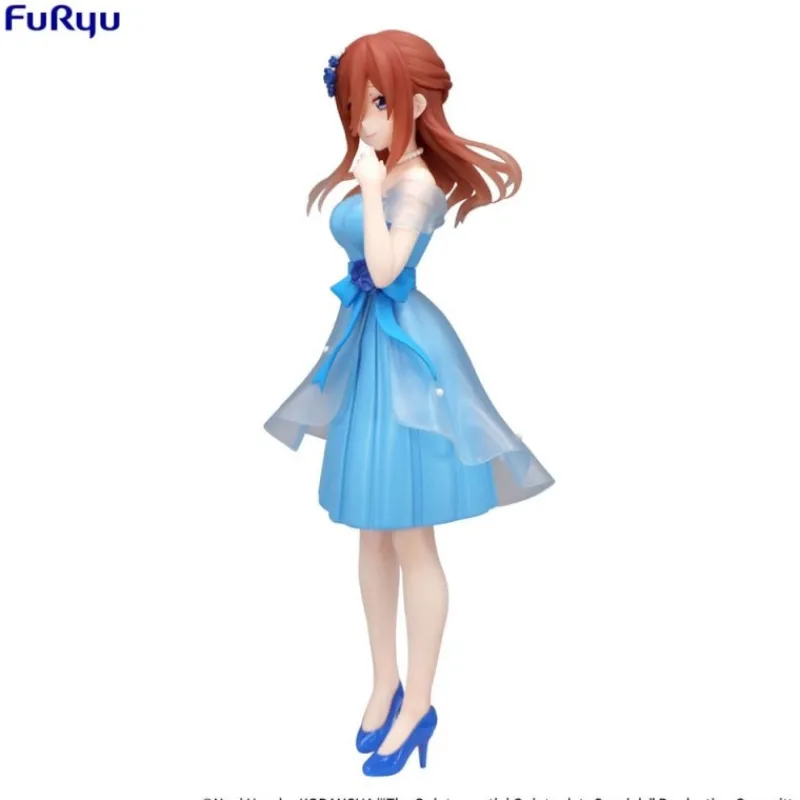 Hot Estatua PVC Nakano Miku Pastel Dress Ver. 21 cm - Quintessential Quintuplets Figuras