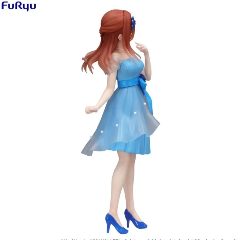 Hot Estatua PVC Nakano Miku Pastel Dress Ver. 21 cm - Quintessential Quintuplets Figuras