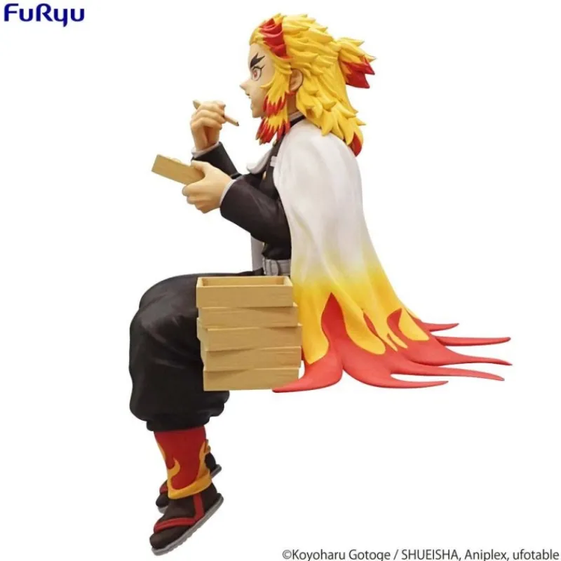 FuRyu Figuras^Estatua PVC Noodle Stopper Rengoku Kyojuro 14 cm Demon Slayer
