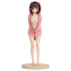 Best Estatua PVC Original Character Swimsuit Hoodie Misaki 26 cm Figuras