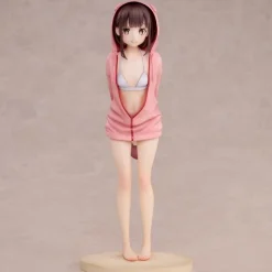 Best Estatua PVC Original Character Swimsuit Hoodie Misaki 26 cm Figuras