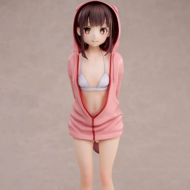 Best Estatua PVC Original Character Swimsuit Hoodie Misaki 26 cm Figuras