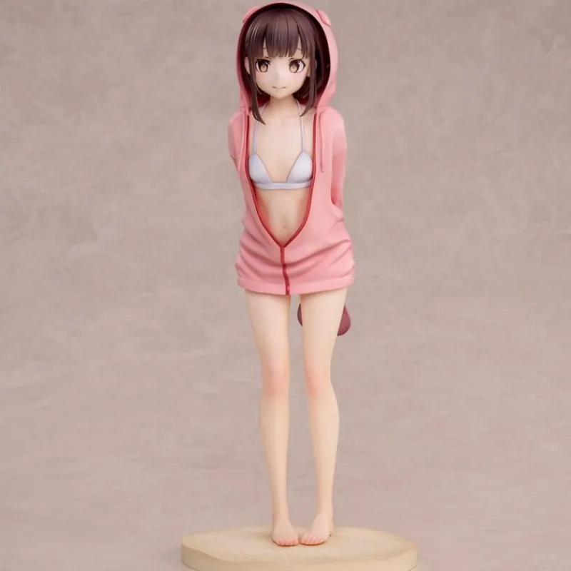 Best Estatua PVC Original Character Swimsuit Hoodie Misaki 26 cm Figuras