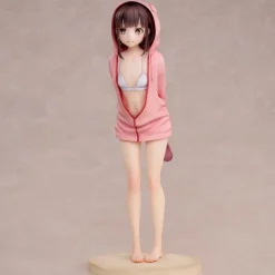 Best Estatua PVC Original Character Swimsuit Hoodie Misaki 26 cm Figuras