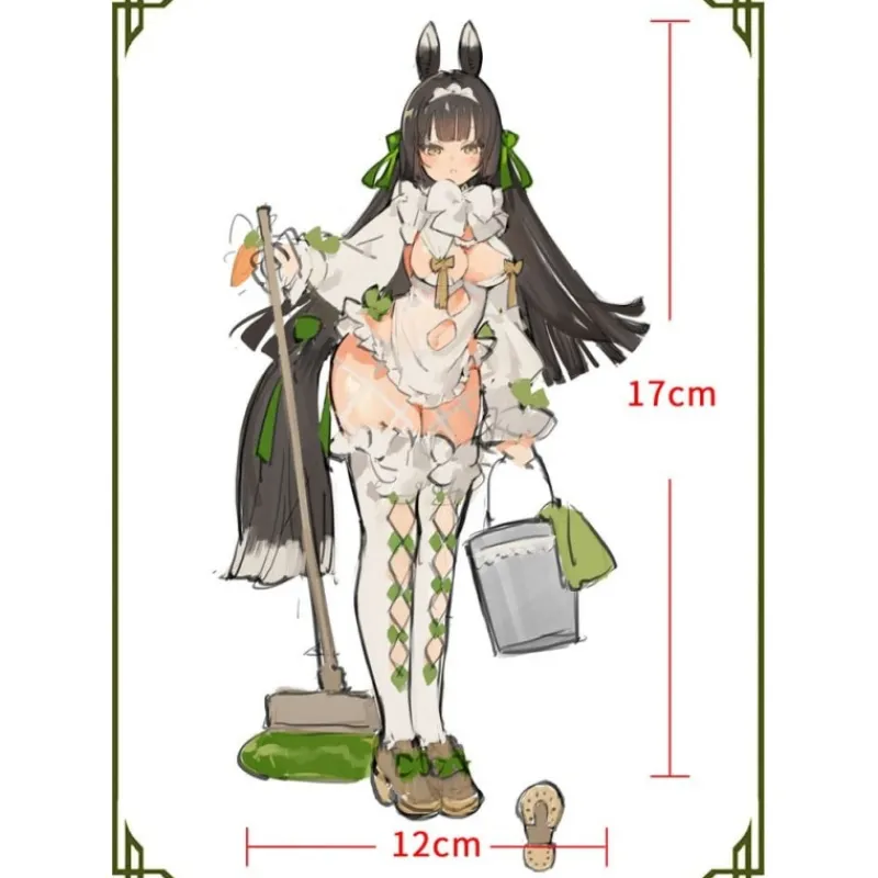 Magi Arts Figuras^Estatua PVC Original Character 1/7 Horse Maid Midori-chan 24 cm