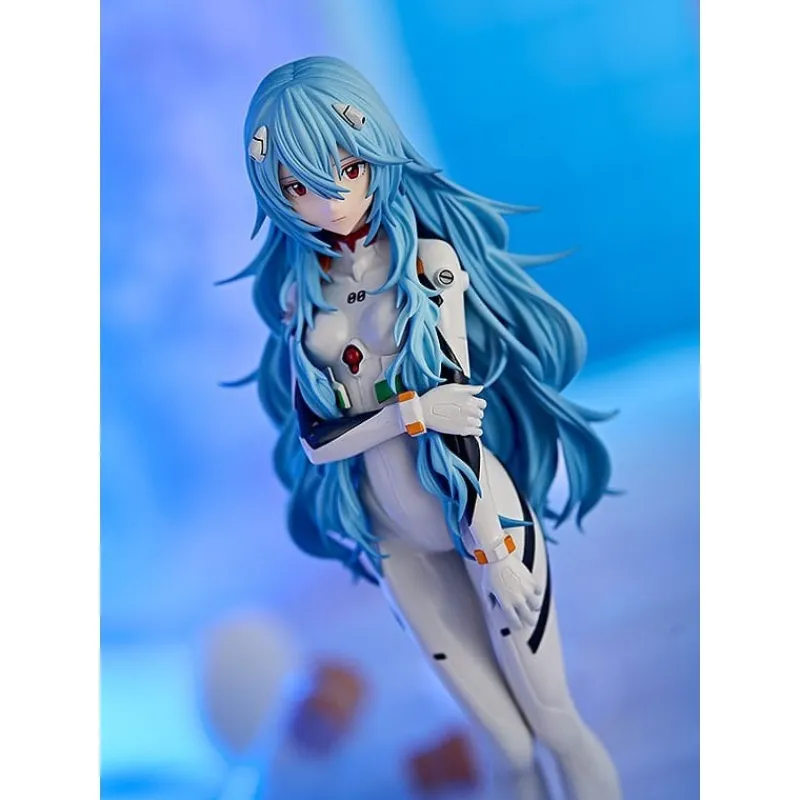Good Smile Company Figuras^Estatua PVC Rei Ayanami Pop Up Parade Long Hair Ver. 17 cm
