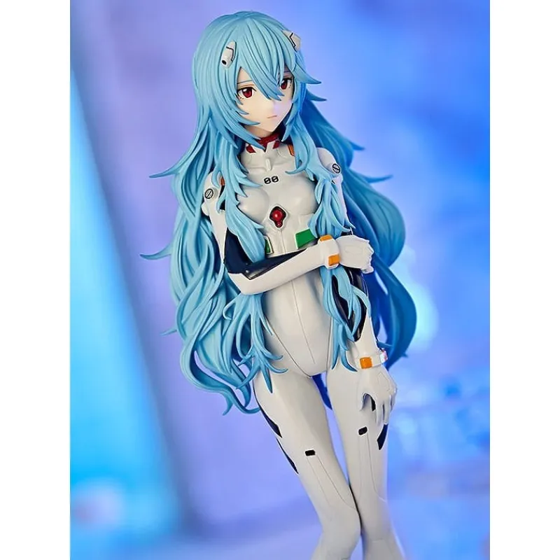 Good Smile Company Figuras^Estatua PVC Rei Ayanami Pop Up Parade Long Hair Ver. 17 cm