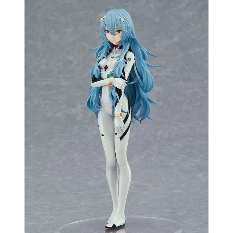 Good Smile Company Figuras^Estatua PVC Rei Ayanami Pop Up Parade Long Hair Ver. 17 cm