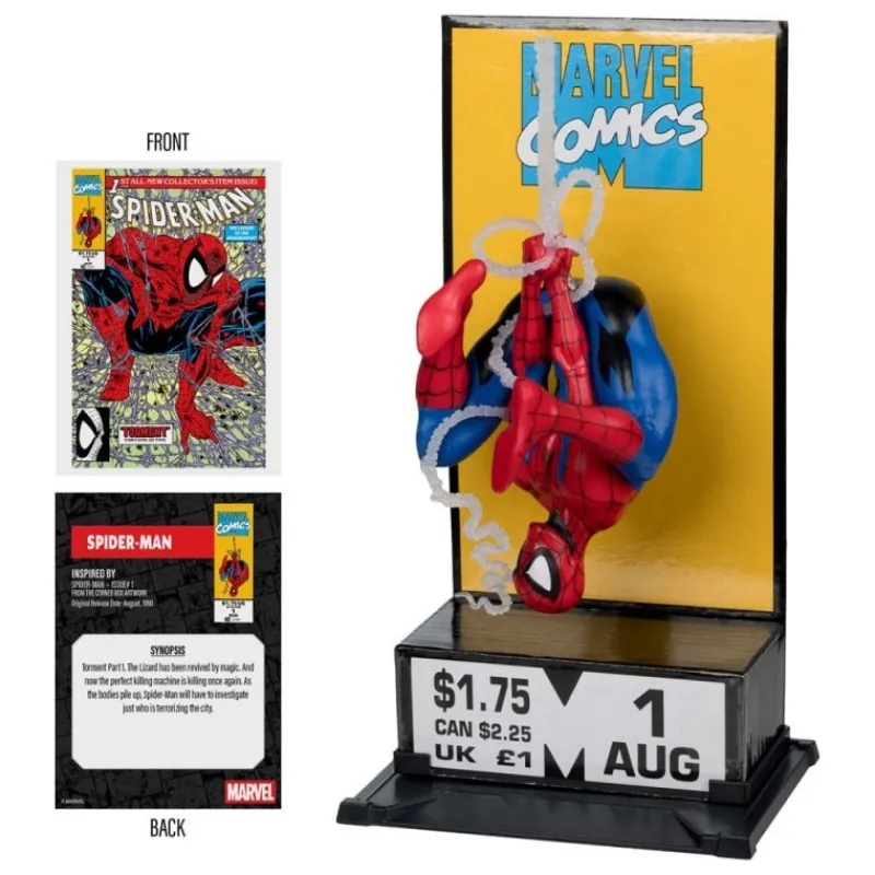 McFarlane Toys Superhéroes Marvel|Coleccionismo Marvel^Estatua PVC Spider-Man 19 cm de Marvel Comics