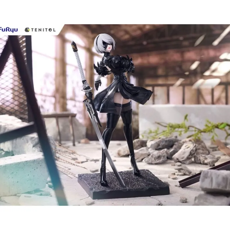 FuRyu Descuentos Gaming^Estatua PVC Tenitol 2B Ver1.1a 22 cm de NieR:Automata