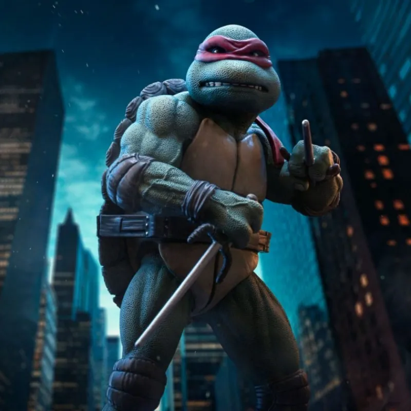 Iron Studios Las Tortugas Ninja^Estatua Raphael Art Scale 1/10 de 21 cm -