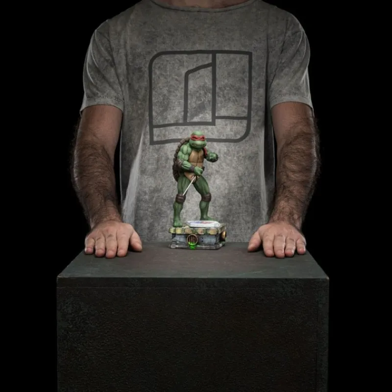 Iron Studios Las Tortugas Ninja^Estatua Raphael Art Scale 1/10 de 21 cm -