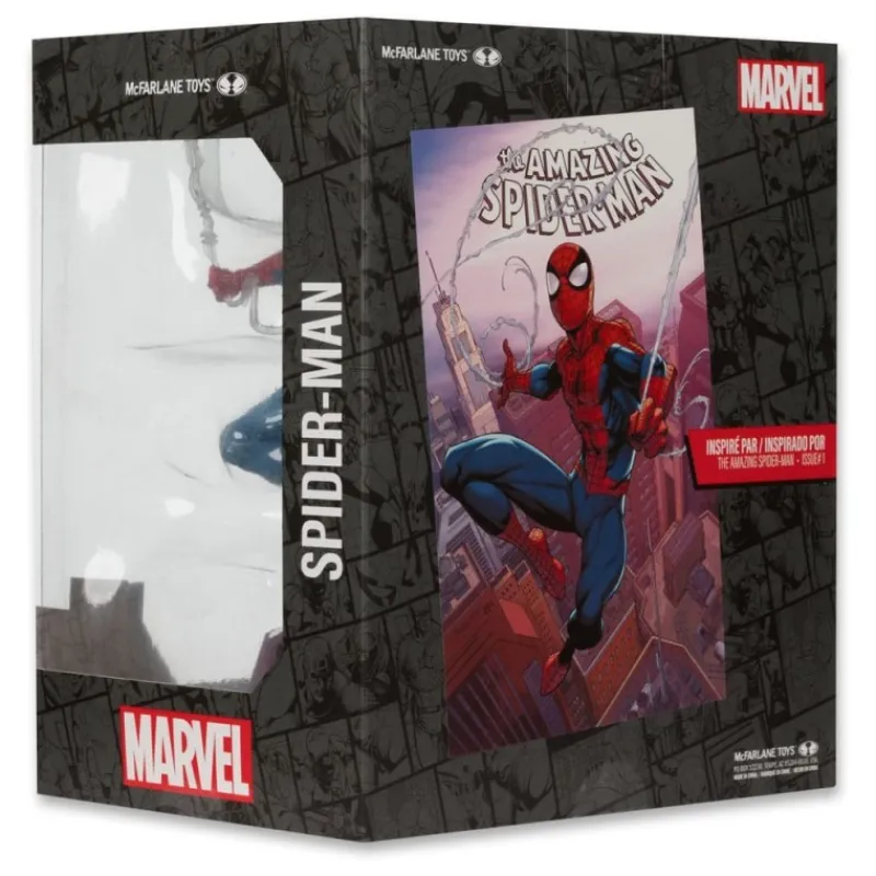 McFarlane Toys Superhéroes Marvel|Coleccionismo Marvel^Estatua Spider-Man de Marvel PVC 1/10 17 cm