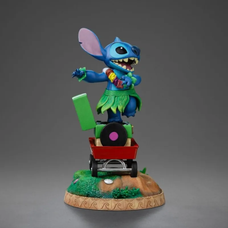 Iron Studios Películas Y Personajes De Disney ·Lilo Y Stitch|Figuras Disney De Colección ^Estatua Stitch Hula Lilo & Stitch 17 cm