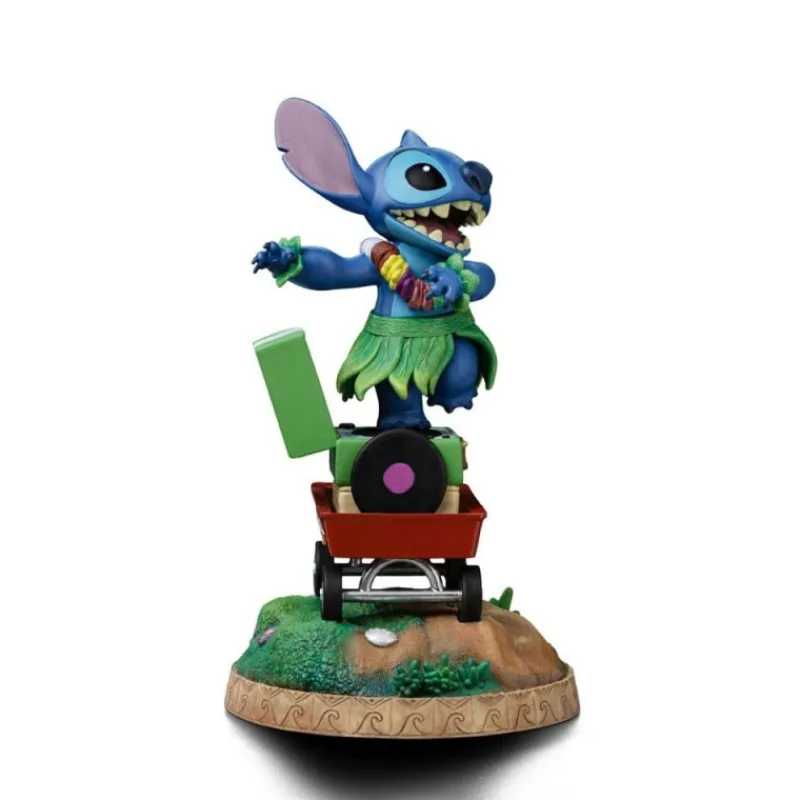 Iron Studios Películas Y Personajes De Disney ·Lilo Y Stitch|Figuras Disney De Colección ^Estatua Stitch Hula Lilo & Stitch 17 cm