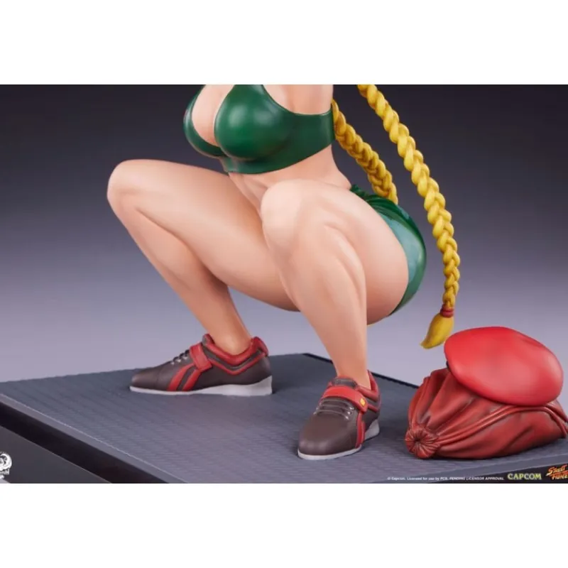 Premium Collectibles Studio Descuentos Gaming^Estatua Street Fighter Cammy Powerlifting 1/4 41 cm