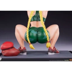 Premium Collectibles Studio Descuentos Gaming^Estatua Street Fighter Cammy Powerlifting 1/4 41 cm
