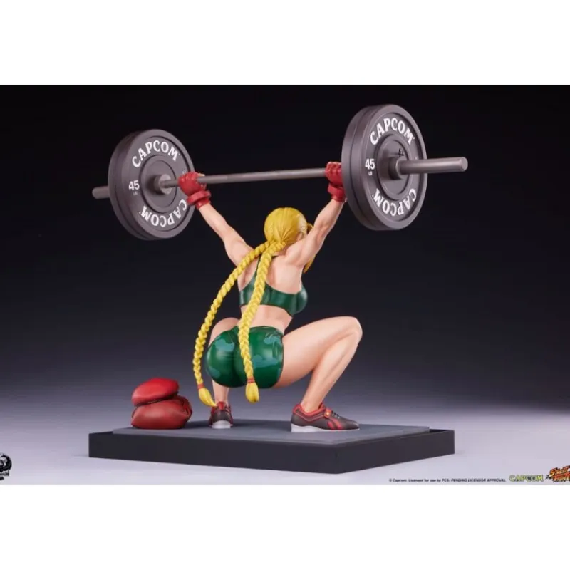 Premium Collectibles Studio Descuentos Gaming^Estatua Street Fighter Cammy Powerlifting 1/4 41 cm
