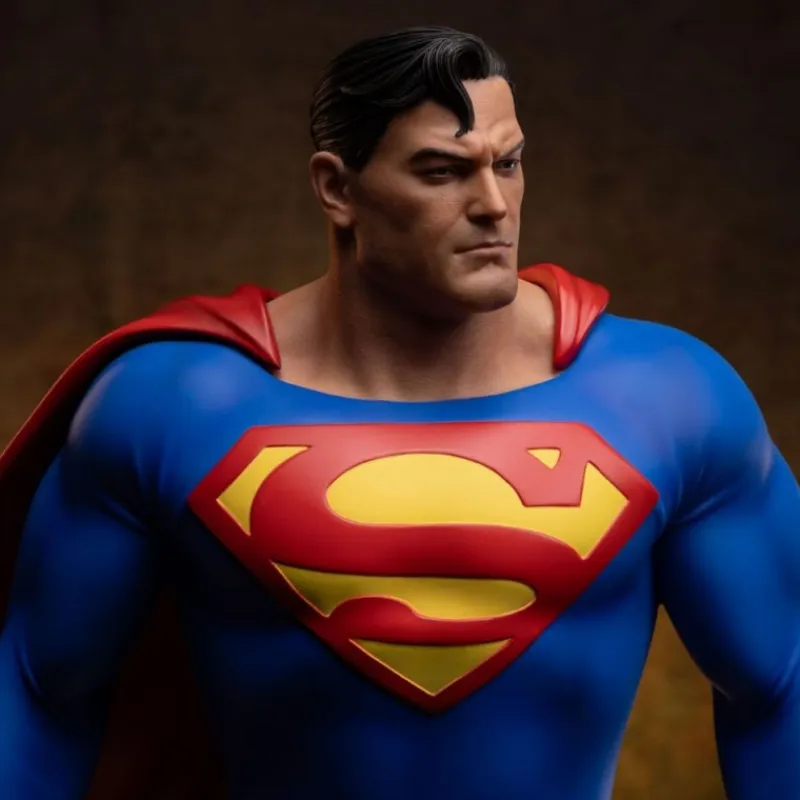 Iron Studios Regalos De Superhéroes Dc|Figuras Dc^Estatua Superman Legacy Replica 1:4 57 cm