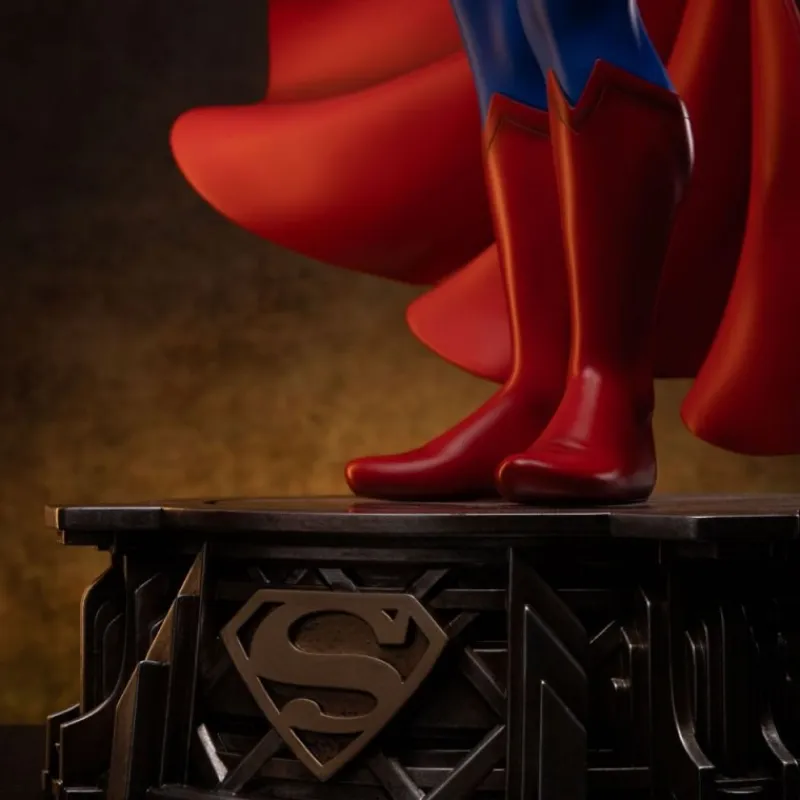Iron Studios Regalos De Superhéroes Dc|Figuras Dc^Estatua Superman Legacy Replica 1:4 57 cm