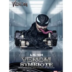 Beast Kingdom Cosas De Villanos Marvel|Coleccionismo Marvel^Estatua tamaño real Venom Symbiote 24 cm