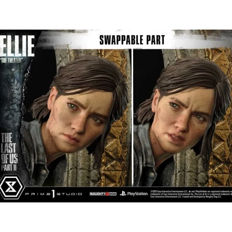 Prime 1 Studio Regalos Y Coleccionismo Para Gamers - Cosas De Videojuegos Míticos|Descuentos Gaming^Estatua The Last of Us Part II 1/4 Ultimate Premium Masterline Series Ellie "The Theater" Bonus Version 58 cm